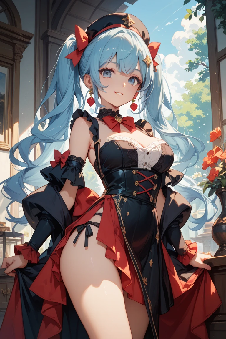 ((masterpiece, highest quality, Best image quality, High resolution)), ((Highly detailed CG synthesis 8k wallpaper)), candyland, Candy Kingdom, Candy Castle, fairy tale world, Candy house and juice fountain rainbow lined up, colorful, pop, Fantasy, dream-like, smile,Anime Girls with big breast posing on bed in uniform, seductive Anime Girls, attractive Anime Girls, Anime Best Girl, cute Anime Girls, (SFW) Safe at Work, Anime Girls, Anime Moe Art Style, pretty Anime Girls, beautiful Anime Girls, Smooth anime CG art, an Anime Girls, Naughty anime style, Naughty, Anime Girlss, Surreal