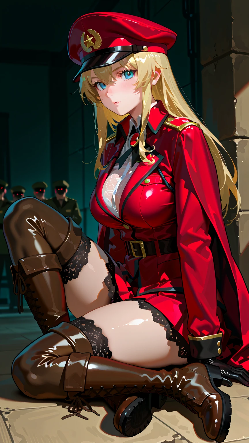 The depiction of the eyes is perfect