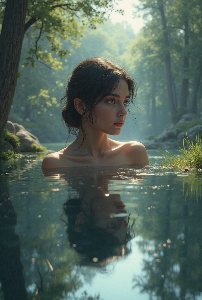 (best quality,4k,8k,highres,masterpiece:1.2),ultra-detailed,(realistic,photorealistic,photo-realistic:1.37),a cute capybara in a lush green garden,fluffy fur,curious eyes,lazy resting posture,gentle expression,wet nose and whiskers,playful splashing in the water,green grass and colorful flowers,sunlight filtering through the trees,natural surroundings,peaceful atmosphere,portrait,harmonious color palette,soft lighting,captivating nature scene