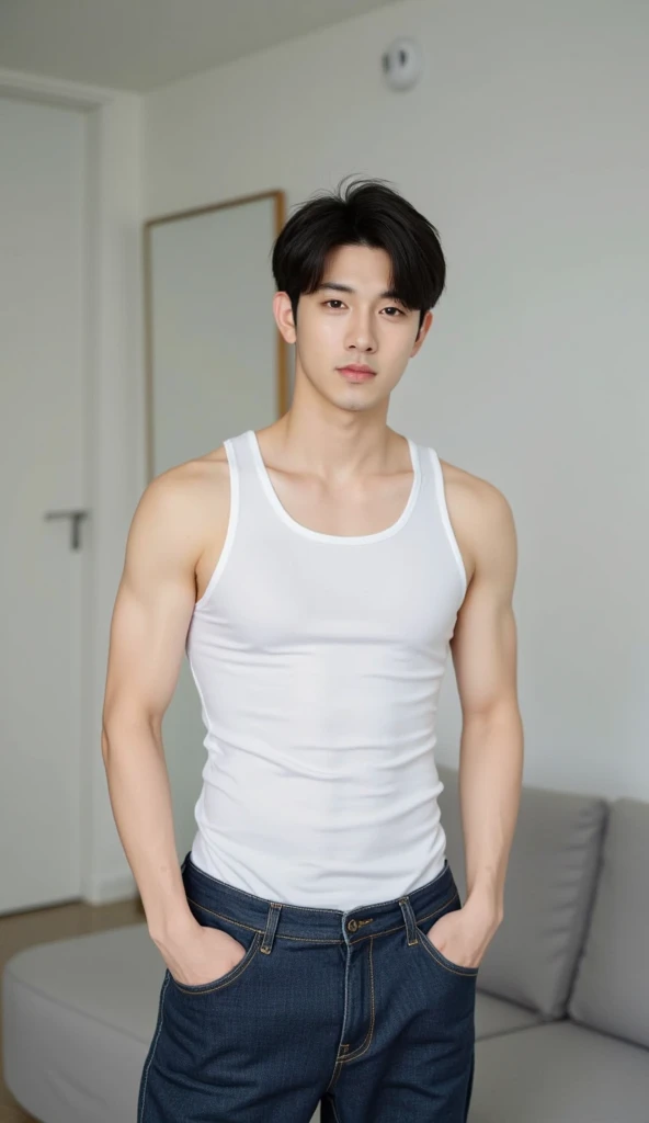 20-year-old handsome boy、((sexy tight slutty bodysuit))、20 years old Japan man、1 person、Ultra-luxury 、Young handsome man standing、(Highly detailed photos in 8K)、(Very detailed handsome man)、Photo Real)、(top-quality)、ultra-detailliert、masterpiece、An ultra-high picture quality、tall、buzz cut haircut、Bright photo、Handsome like a model、Handsome like an idol、epic reality , epic photorealistic, ultra realism , photorealistic , sexy , NSFW. ,eroticism , bare thighs , wide hips , wide pelvis ,puffy nipples , swollen nipples, only boy , only male, hunk , bodybuilder