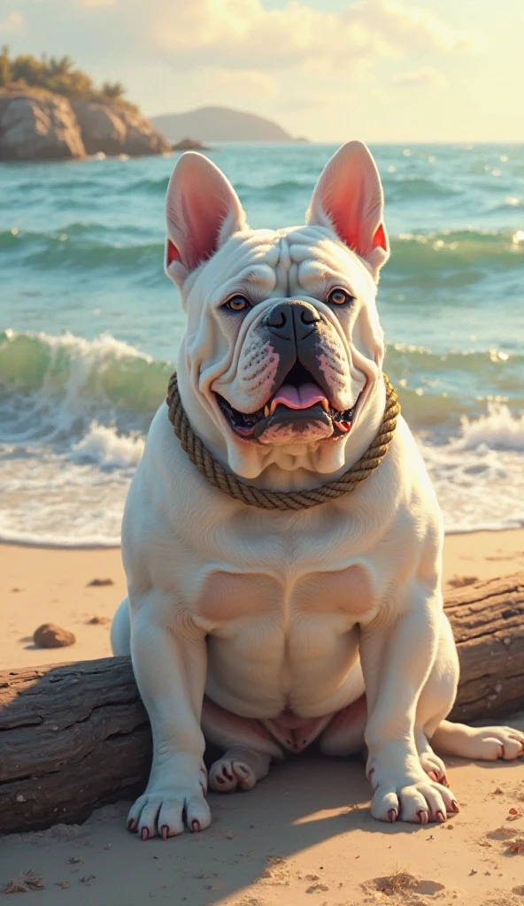 A bulldog,Posing for a photo, muscular的性格, Exaggerated muscular physique, muscular的体格, Big Muscle, Extreme muscles, muscular,Frightening, wrinkles and muscles, Dog Face Muscle Goblin, muscular, very beautiful. Big Muscles, muscular的性格s, muscular的牛头人, Muscle bulge, muscular, Big Muscle