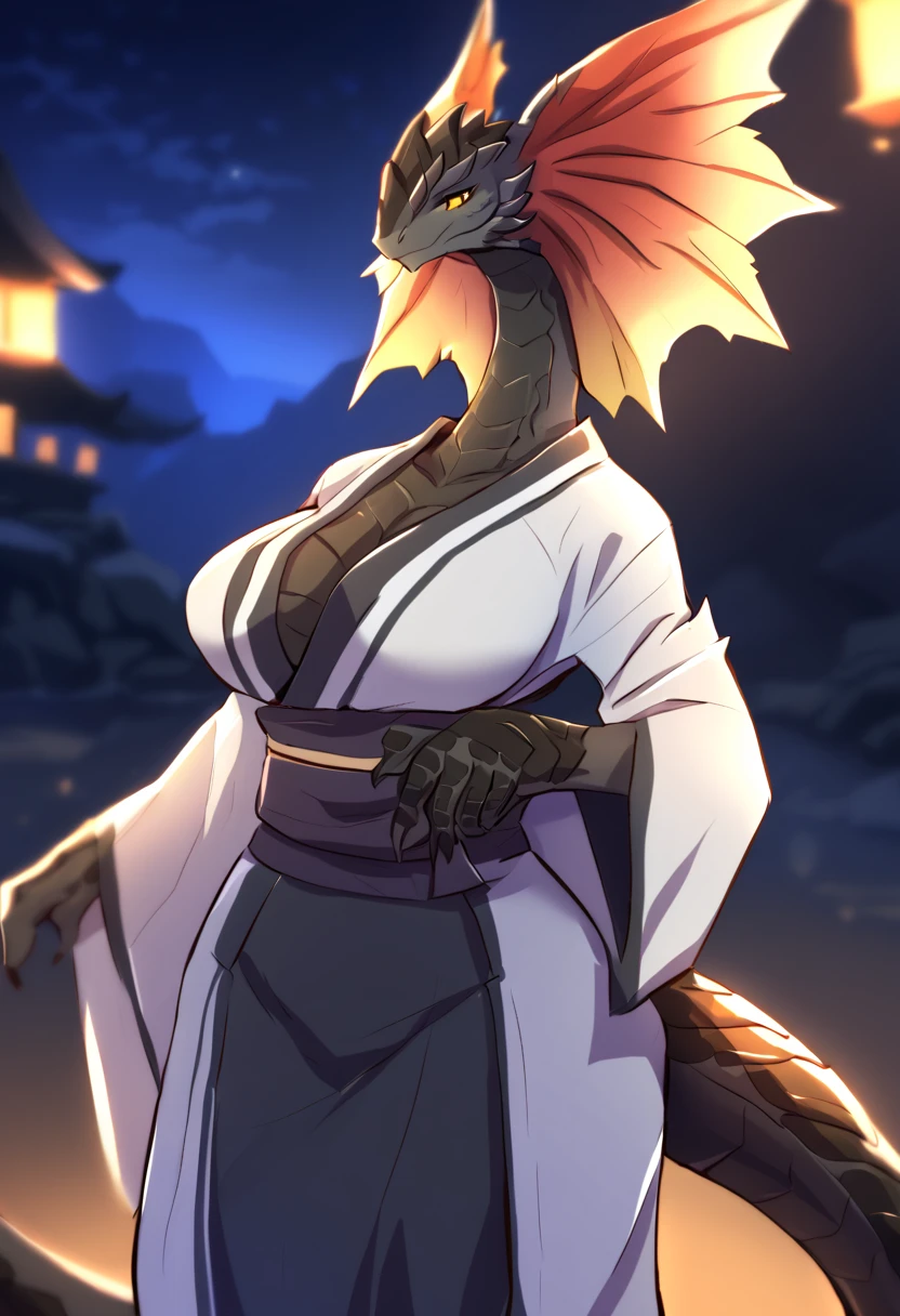 <lora:MH_Amatsu_a4_1_VPred:1>,
character portrait of a,female,anthro,amatsu,solo,hi res,
detailed background,outdoors,by kame 3,(three-quarter view),shrine,yellow eyes,kimono,[[cleavage]],