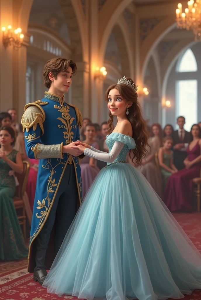 15-year-old realistic Cinderella, fucking with the prince