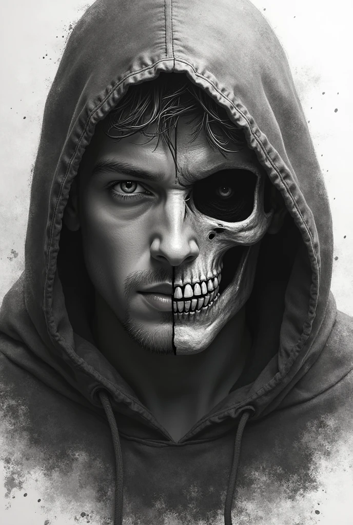 I want you to generate a gamer profile photo with an animated skull and at the bottom it says Kevin_ff