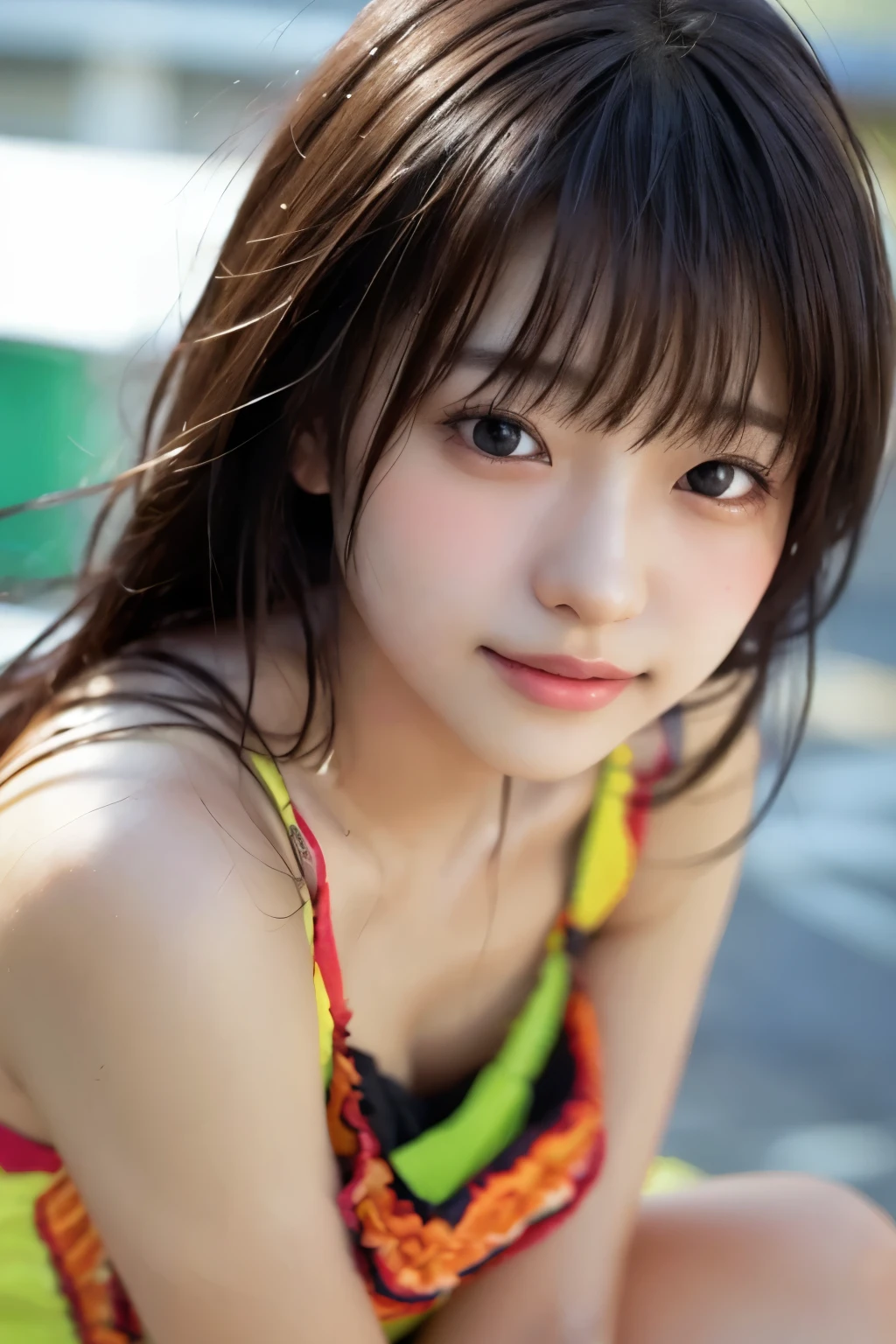 sfw, ((sfw, micro bikini, beach, Svelte Body, 1 girl)), Ultra High Resolution, (Real: 1.4), RAW Photo, Best Quality, (Photorealistic), Focus, Soft Light, ((15 years old)), ((Japanese)), (((Young Face))), (Surface), (Depth of field), Masterpiece, (Photoreal), Woman, Bangs, ((1 girl))
Waiting to start