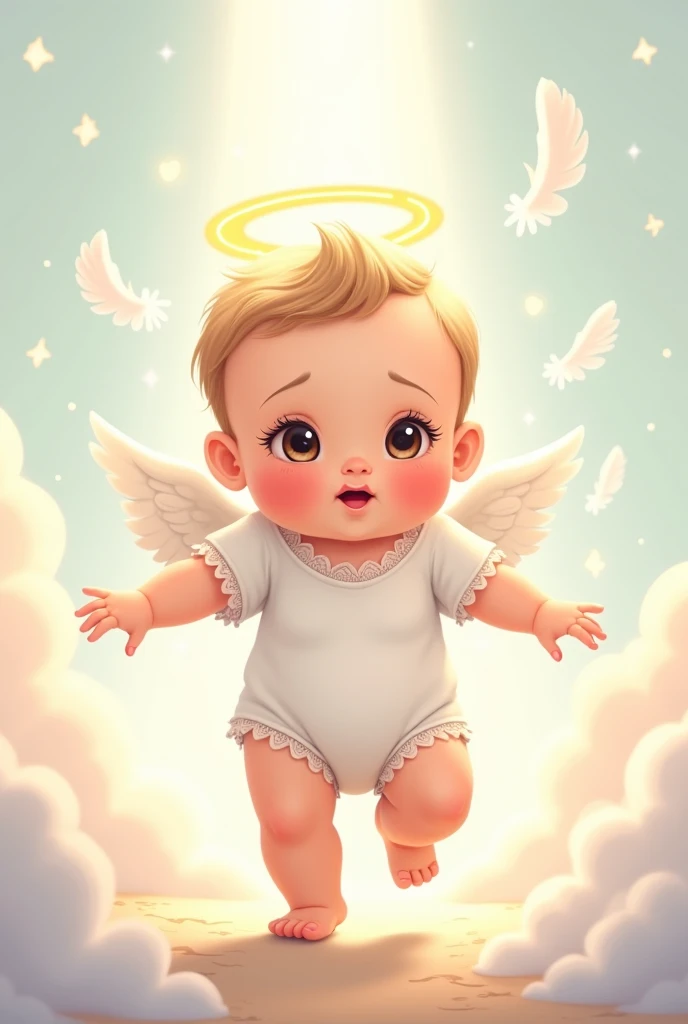 an image of a little angel holding a star in his hands, cherub, young wan angel, angelical, an angel, lucifer the star, angel-themed, biblically acurate angel, full of paintings of angels, angelic, of beautiful angel, beautiful angel, cherubic, miguel angel, angel themed, wearing angel, possibly an angel, angel
