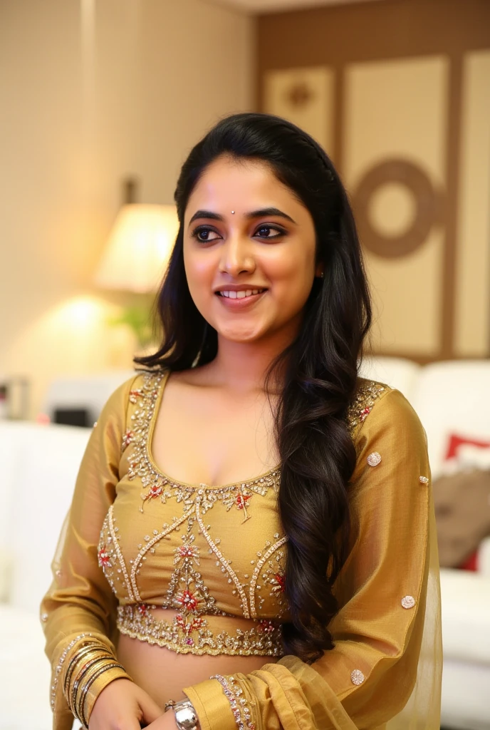 a photo of a woman, kmna, professional close up headshot, smiling, night time, indian clothing, intricate jewelry city light bokeh <lyco:Kamna_grouped_LoHa:1>,