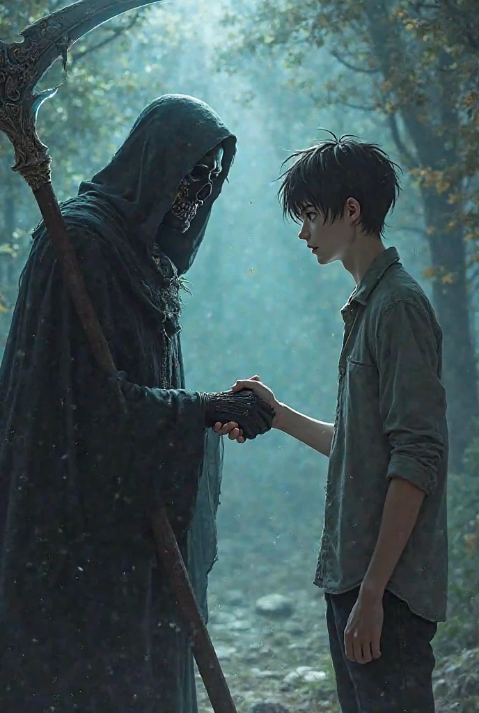 And the reaper visits a young man