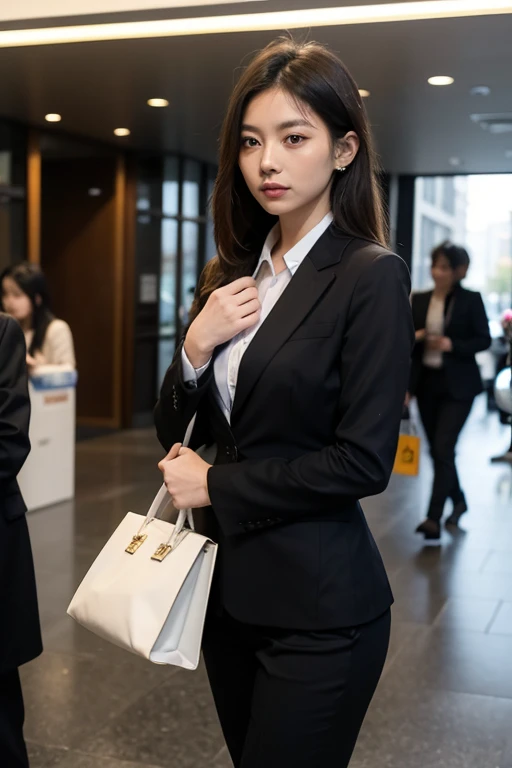 24year old beautiful girl、Beauty、Japanese、cute、beautiful girl、slim、Highest quality、Realistic、16K、panoramic、((Best Quality, 8k, Masterpiece: 1.3)), 1 girl, full body, slim face, beautiful woman, In the town of Shibuya、Blur the background, concentrate,With a mobile device
(((masterpiece))), ((Highest quality)), ((Exquisitely crafted)), ((surreal)), An absurd solution, Mature Woman, Mature Woman, perspective, Very detailed, shape, One Girl, ((Larger breasts)), Perfect hands, Detailed fingers, Beautiful attention to detail, Permalong hair,Navy tight suit, Blue eyes, name tag, chief executive officer(chief executive officer(CEO)), (business suit:1.2), Open blazer, shirt, Tight Skirt,, Earrings, Detailed Background, Bedroom, Perfect Eyes, Voluptuous body、Shibuya Scramble Crossing