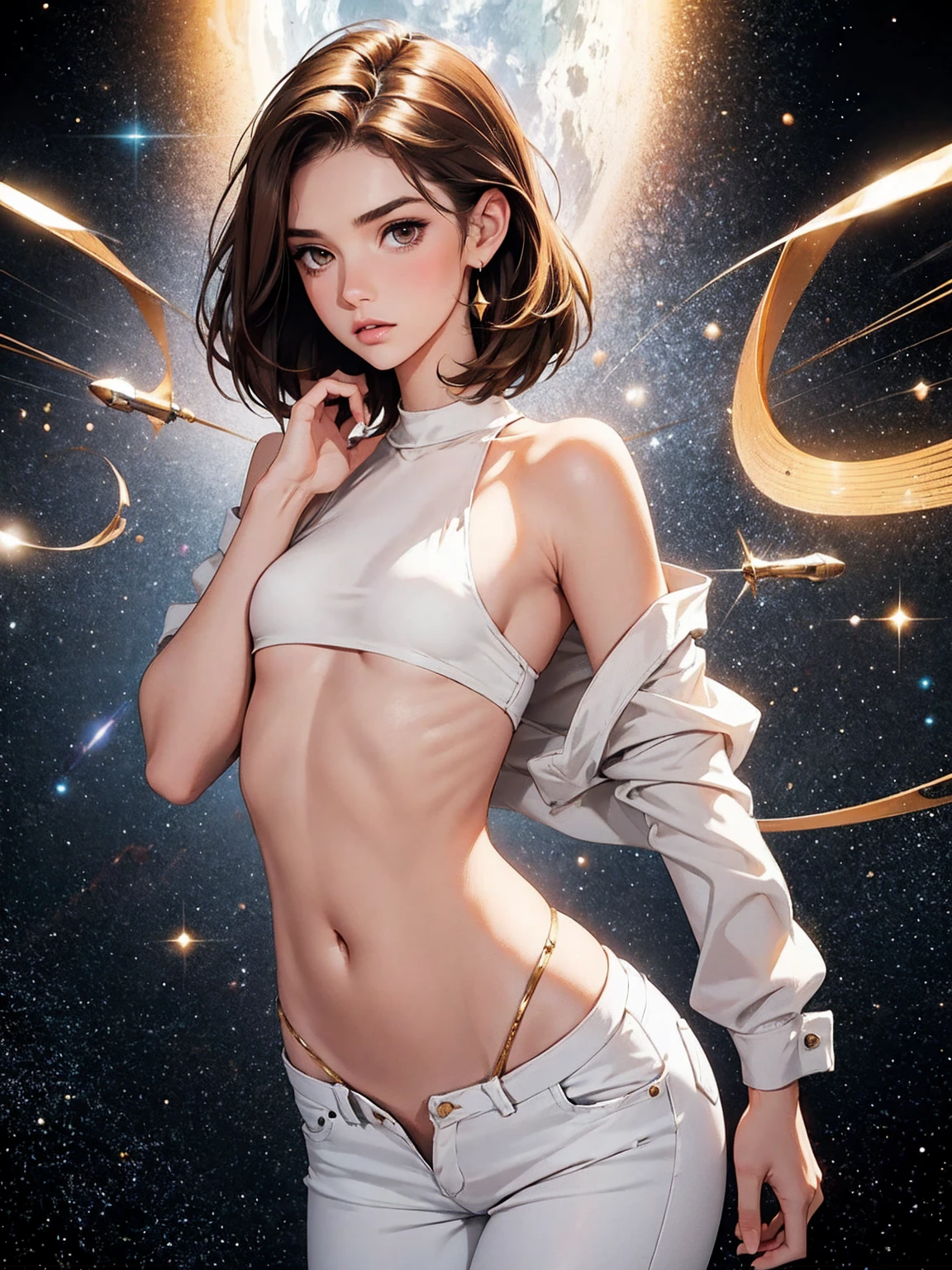 tv_Martina_Wilson_MXAI_V1, (portrait art by Marie Bashkirtseff:1.1) and (Tatiana Hordiienko:1.2) , beautiful Digital art, gorgeous, cinematic shot of a broad-shouldered Bavarian ([Kevin Hart:Proteus:3]:1.3) , the Man is very Seapunk Art and Fluid, he is holding a Smartphone, he is very bored as a Tax collector, Proteus is wearing his Cycling shorts, The Cycling shorts is tailored by John Varvatos and John Galliano, he has Bowl cut hair, he has a Detailed Navajo deep blue Cigarette, Emergent Heart-Shaped Eyes, Vibrant pond and Taurus constellation in background, Stormy weather, deep focus, Cozy, dmt, Starlight, Depth of field 270mm, Lazuli neon hue, flawless, Plain white background, perfect skin, Topaz detailed eyes, contest winner, wallpaper, rich colors, charming