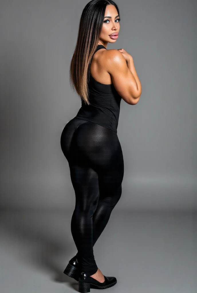 A beautiful woman posing for a photo