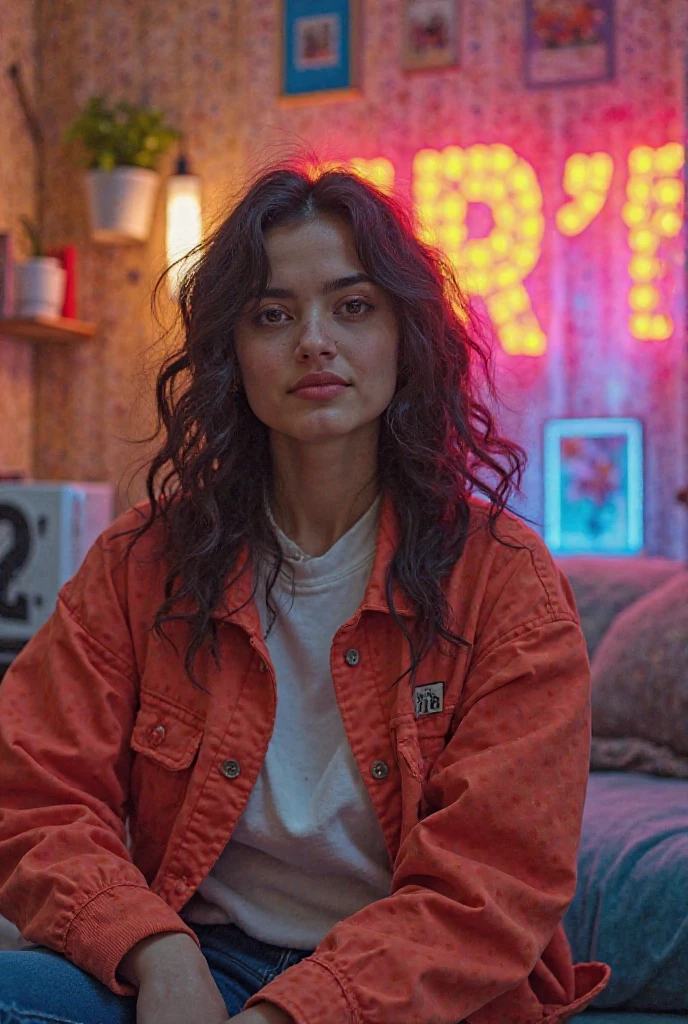 cutest AND softest creature in the world| large doll like eyes| supernatural and otherworldly| highly detailed vibrant fur| magical glowing trails| light dust| aesthetic| cinematic lighting| bokeh effect| mdjrny-v4 style, age de la fille de 30 ans