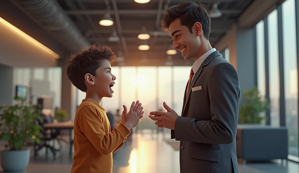 A split image showing a child mimicking an adult’s gesture on one side and two adults mirroring each other’s body language on the other, highlighting the universality of this behavior.