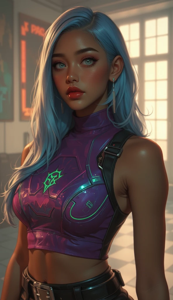 "sould healer 7000" is a perfect female android that can heal troubled minds and keep souls calm with her gorgeous appearance and erotic hypnotic features
