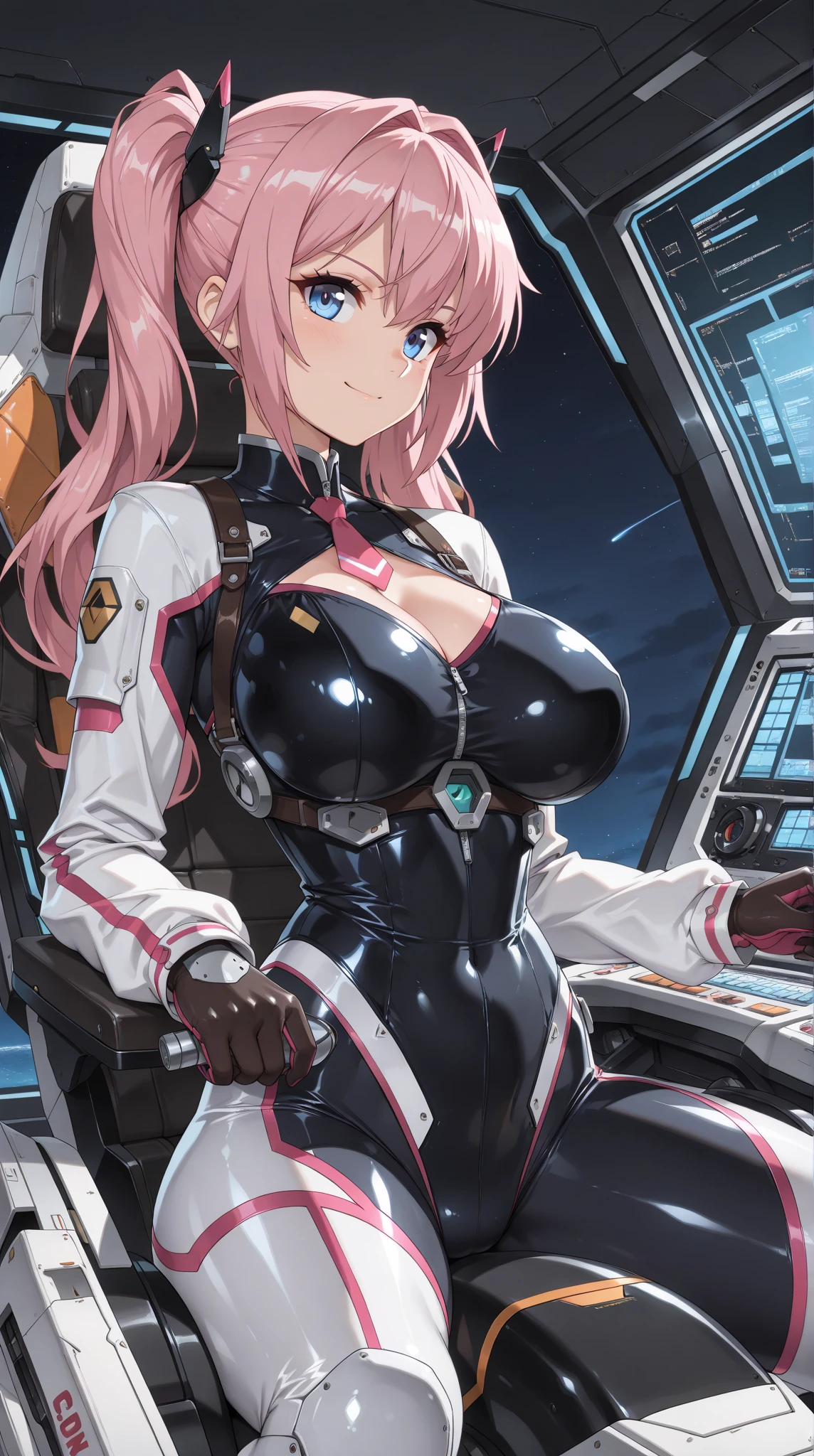 sexy anime big breasts nsfk poses thighs without clothes +18
