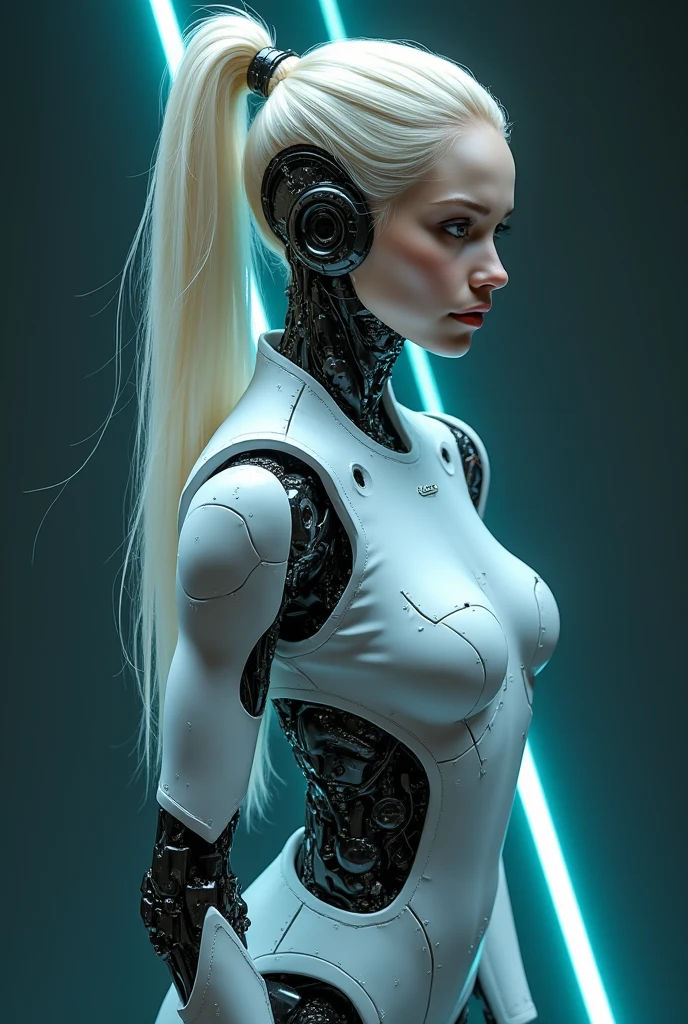 (masterpiece:1.2,Exceptional Quality,mirror-like,Cinematic Experience,Photorealistic:2.0,RAW Photos:2.0,Super detailed),8k,wallpaper,(Representing blueprints through holograms:2.0),(Beautiful woman:2.0),Female Cyborg,(Design of a Female Cyborg:2.0),(Draw the front and back views:2.0),(Avant-garde design:2.0),(Drawing detailed blueprints:2.0),(Numerous notes about the settings:2.0),(Beautiful Face,Beautiful Eyes,Beautiful Hair)