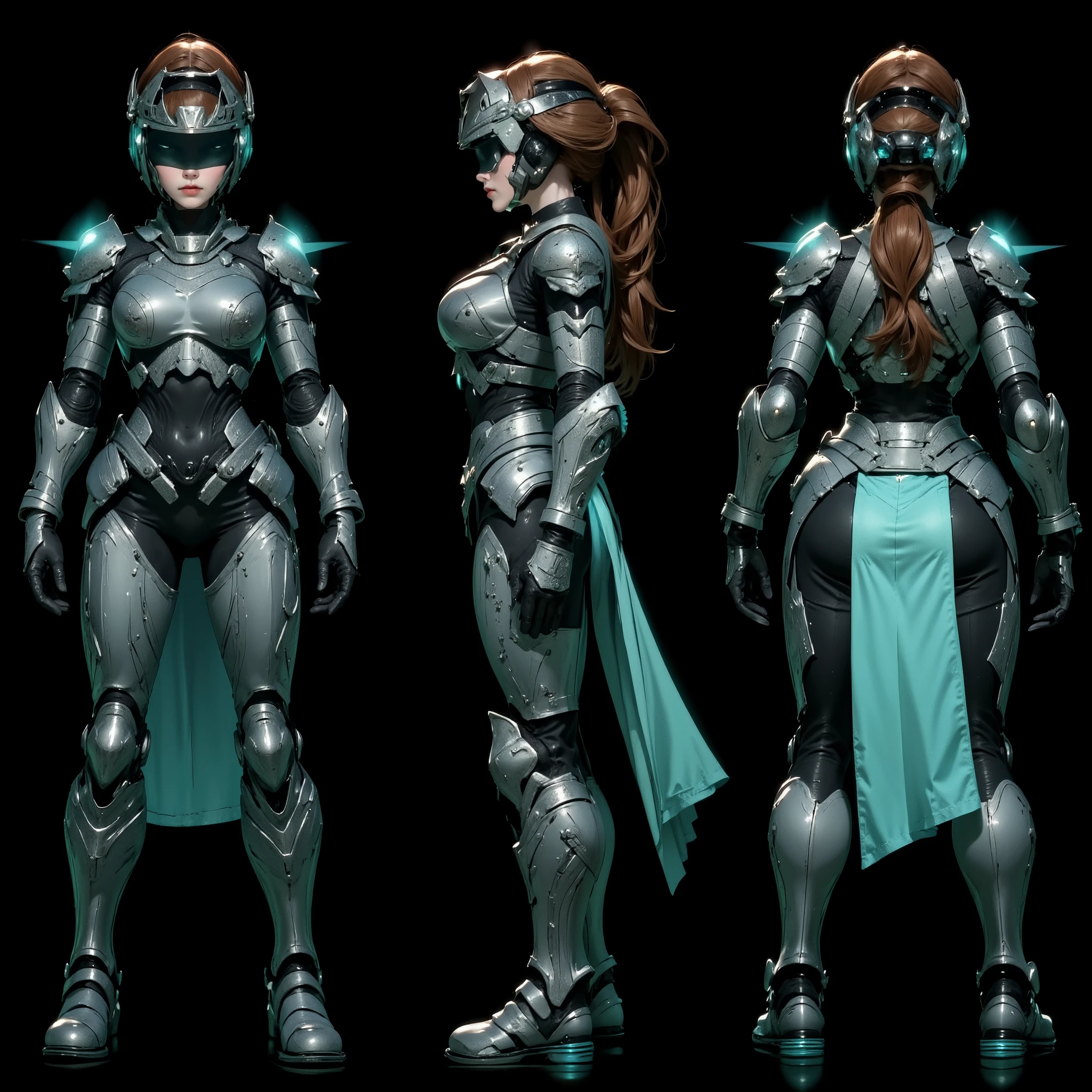 chara-sheet, characterDesignSheetQuiron, character design sheet multiple views
, anime woman, full body, character turnaround, multiple perspectives, front view, side view, female police knight, eagle wing concept, flying apparatus in her back, futuristic helmet with breathing apparatus, small wings shoulders, silver and blue, solemn look, beautiful blonde woman, light blue energy skirt, perfect composition