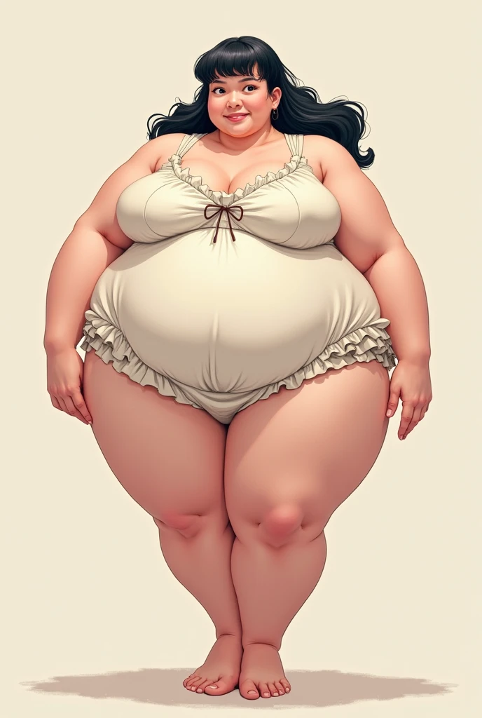a cartoon of a woman with big breasts posing for a picture, with a large breasts, with large breasts, oppai proportions, extremely detailed woman, big breasts!, big breasts, big breasts!!, large breasts, unrealistic character concept, large breasts size, highly detailed character, gordon freeman as a woman, commission for high res, sfw huge breasts, oppai