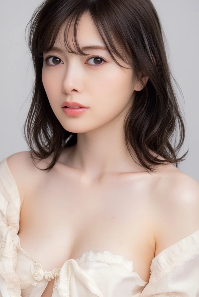 ((highest quality、8k、masterpiece:1.3))、detailed 女性:1.3、(Medium Hair、Huge breasts:1.8、Cleavage:1.5)、((camisole))、超detailed、detailed、eyelid、Tokyo、Pregnant women、Big belly、The whole body is visible