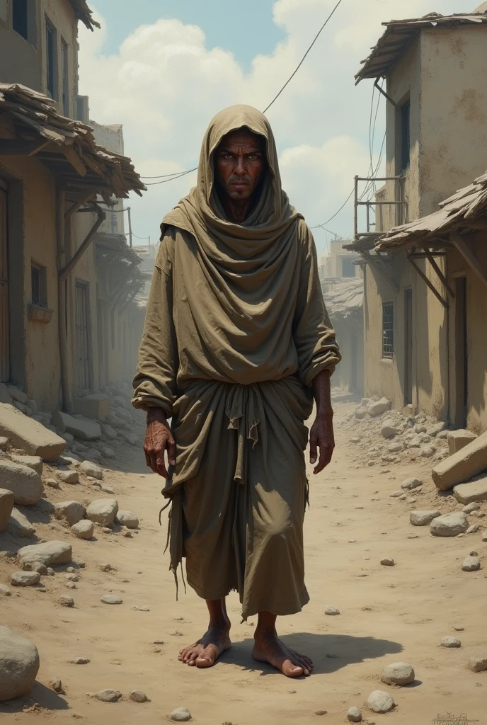 There was a poor man named Umar who had nothing—no money, no land, and no special skills. 