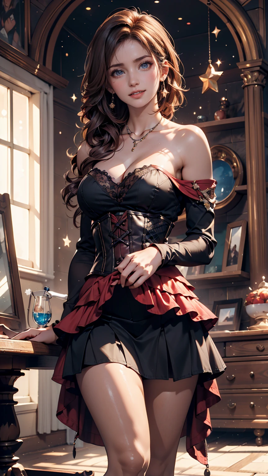 keys and padlocks, chains, woman
