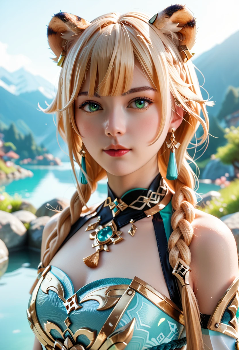 <lora:genshinfull1:1>,<lora:lumine1:1>,luminedef,
1girl,solo, short hair,realistic, blonde hair,lips,profile,portrait,closed mouth,nose,from side, best quality, masterpiece, illustration, an extremely delicate and beautiful, extremely detailed ,CG,unity,8k wallpaper, Amazing, finely detail, masterpiece, best quality,official art,extremely detailed CG unity 8k wallpaper,absurdres, incredibly absurdres, huge filesize , ultra-detailed, highres, extremely detailed,beautiful detailed girl, extremely detailed eyes and face, beautiful detailed eyes,light on face, upper body,
outdoors, medieval, grassland, mountains, outside, day