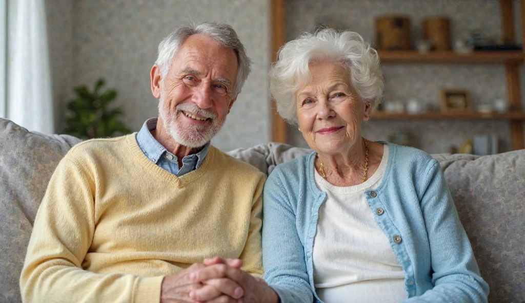Older grandpa love older grandma