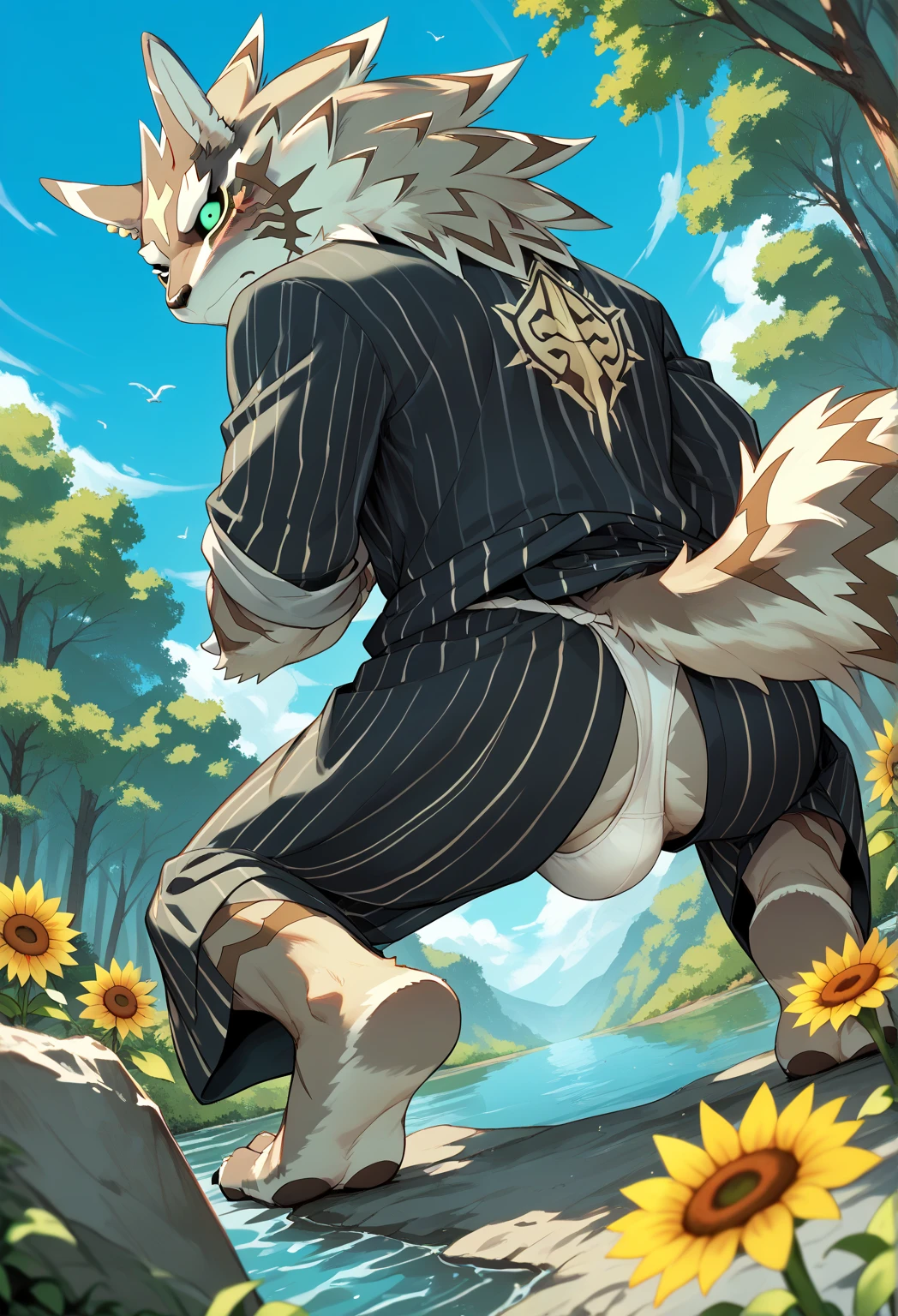 alone,masterpiece,male,Barrel(Live as a hero),scale,Very strong muscles,Completely naked,On all fours,Turn your ass towards me,Showing off her asshole,The butthole is in full view,good looking,bright, early morning, countryside,Japan, Bold Smile, performer, maleらしい, Toe Nails, wonderful,A friendly smile, Written boundary depth, Perfect lighting, (Particles of light),(Highest quality),(masterpiece),(Ultra Deshipped),Sharp focus,Particles of light