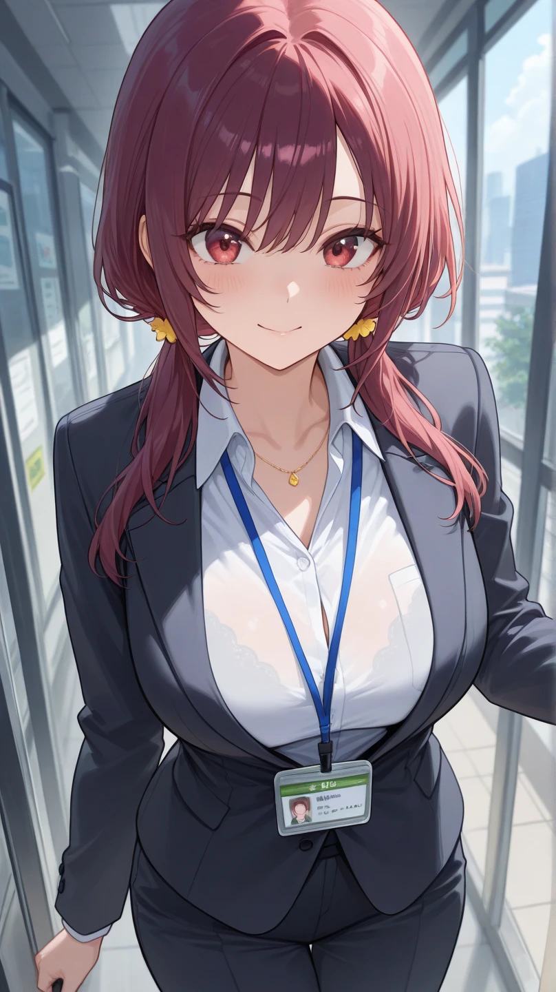 There was a girl with glowing skin, sexyposture,best qualityer,Masterpiece artwork,(Photorealistic:1.4),breast enlargement,reality,offcial art,8k quality,super detaill,leather with fine details,Film Angle,cinematic textures,film lighting,tabletop,The highest image quality,1 girl,Red lips,Messy hair,pantyhose,Big Mimi,crisp breasts,1 ,shorth hair,Upper limbs,((neckleace)), thick-thighs, Eyes red, white judo pants, sexy red bra