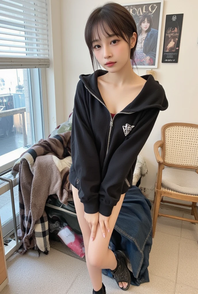 Cafeでイヤホンを着けているアラフェデの女性, fleeting woman, with earphones, Kantai Collection Style, soft lighting, with earphones, sportswear, white sweatshirt,anime moe art style,read,((彼らはBookにとても集中しています:1.5)),,slim body shape,highly detailed eyes and face、beautiful and detailed eyes,beautiful skin,small details、smooth hair,thin hair,very thin hair,cool makeup,low eyebrows、Whitening effect,fine skin,(Cafe),((Cafeでreadしている)),sit on a chair,relax,relaxation,sofa,Book,read,white sweatshirt,Bookを見る