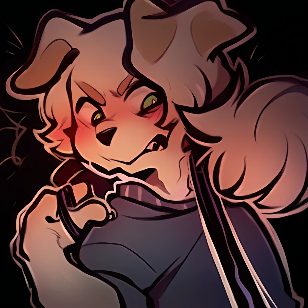 Anthro rabbit, afraid, nightmare, fear, anxiety, horror darkness, hare, in the style of macabre 