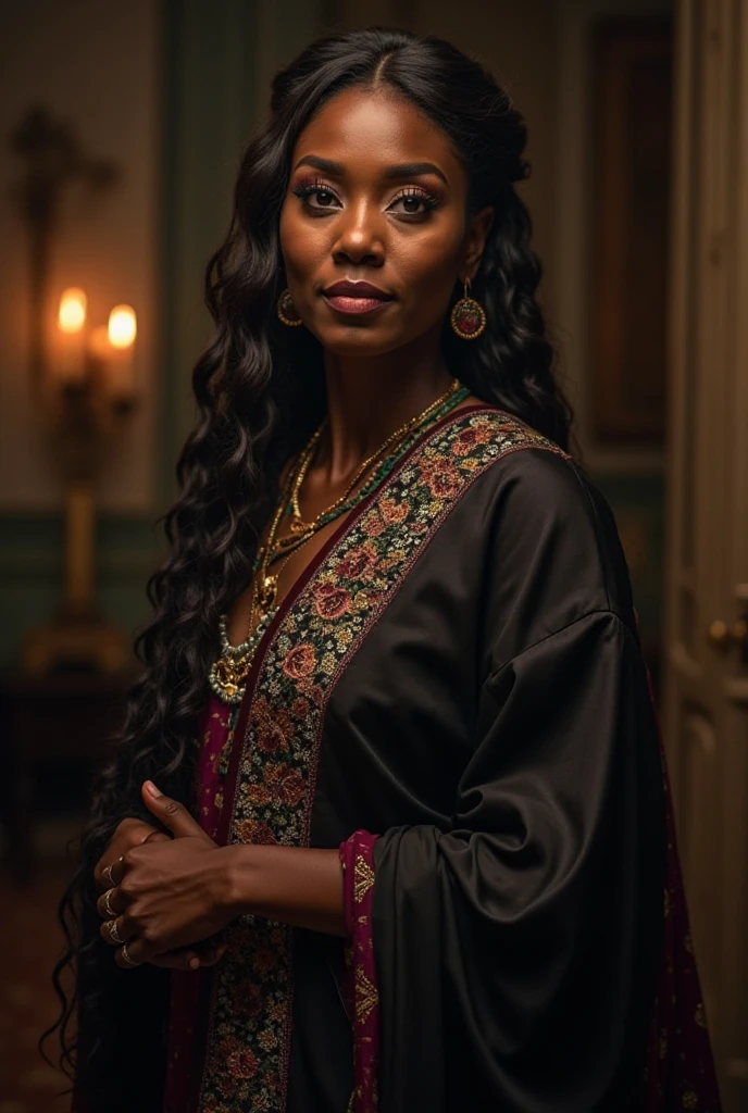 riar um post estilo disney pix 3D um close de uma mulher com cabelos cacheados e um vestido, taken in early 2020, amante domme africana, she's facing the camera, imagem de perfil, linda senhora, looking-into-camera, Profile photo on head , mulher de 3 0 anos, mulher de 30 anos, alana fletcher, devon cady-lee, 3 2 anos
