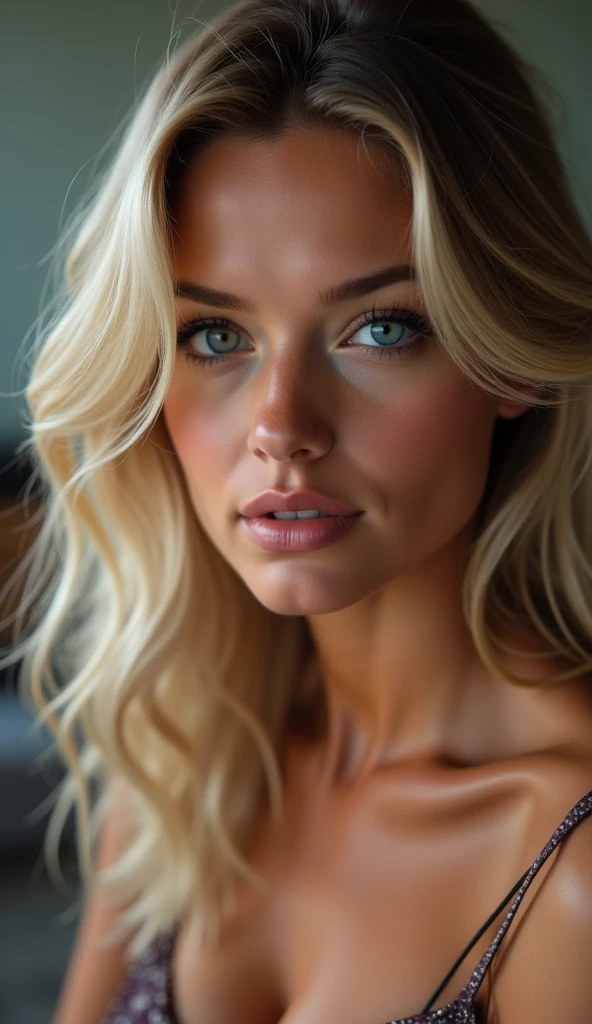 close up on pussy, (sexy selfie 1.3), a sexy blonde woman naked, pussy selfie, close up on pussy, top less, beautiful detailed eyes, beautiful detailed lips, extremely detailed face, long eyelashes, seductive expression, bedroom interior, window light, high quality, photorealistic, masterpiece,