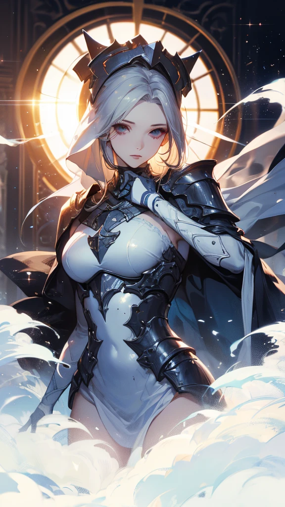 Elsa-Batman Fusion, Armadura do Batman, Cabelos brancos da Elsa, melting, 1girl, Bodysuit de latex preto, Beautiful, Segurando um Batarangue, particulas de gelo, morcegos, morcegos de gelo, (master part:1.2), (melhor qualidade:1.2), ((pose de luta)), ((campo de batalha)), cinemactic, olhos perfeitos, pele perfeita, perfect lighting, sorrir, luz, cor, pele texturizada, detalhe, Beleza, maravilha, ultra-detalhado, rosto perfeito