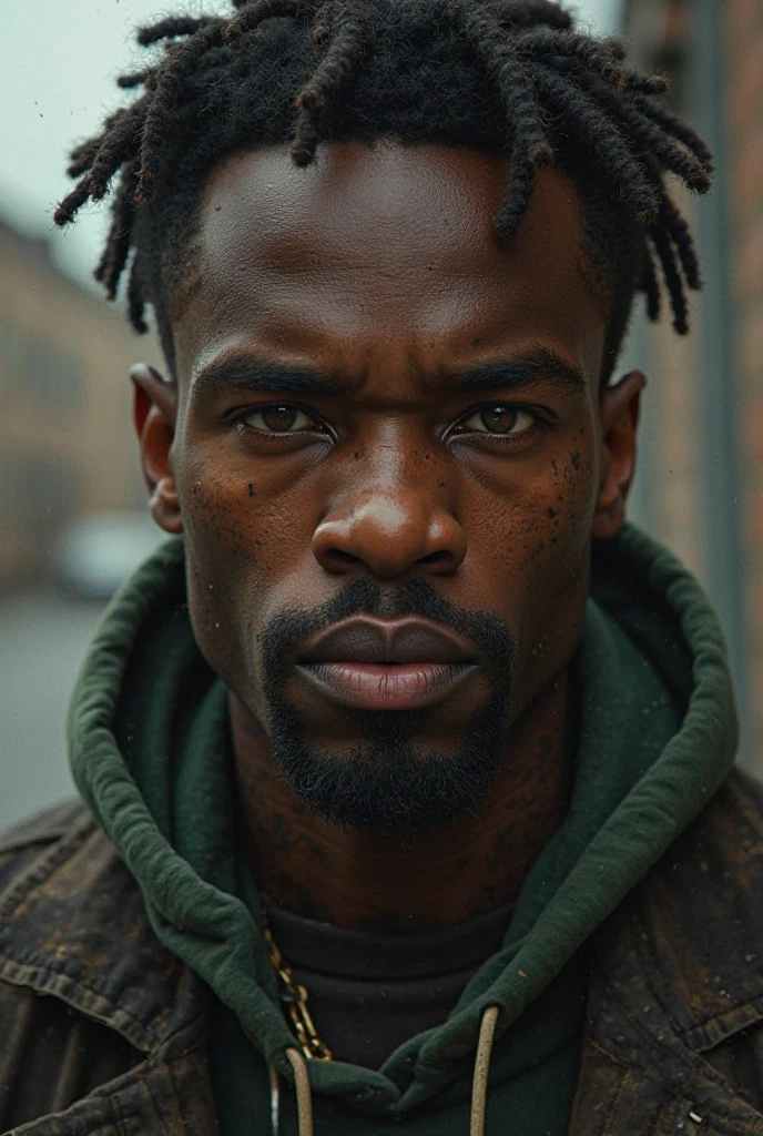 A very ugly black man