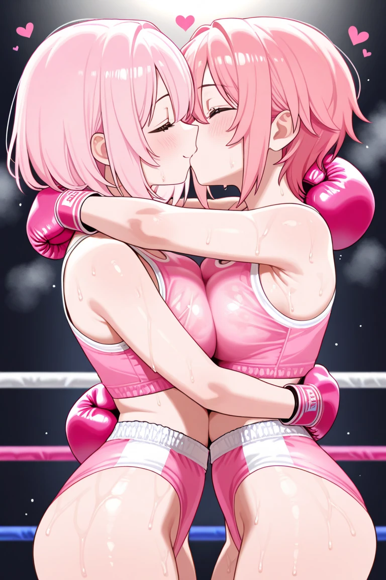 Catfight, Battle, Lesbian wrestling, Lesbian, wrestling, Tanned gal, Pink-haired gal, Two, Squirting, Drooling、breathe, blush, Sweat,Anime Drawings, Erotic HENTAI 支配 Naked Leather Love Juice Anime まんこ ぷしー エロチック 愛液 Squirting 発情 尻 抱き合い いくレズセックス 裸 肌の密着 オーガズム、Sweatまみれ、Love Juice, Boobs, Nipples, Nipple Covers, Topless, Pro Wrestling, Lesbian Battle, Sexual Climax, Sexual Techniques,sexual wrestling,she is comming,sexual excitement、sexual assault, hand job, caressing