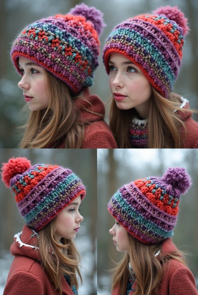 17 year old beautiful butt girl wearing a knit cap
