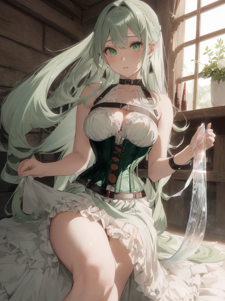 1girl, 18 years old, alone, expressive detailed eyes, detailed perfect face, small breasts, full body, micro bikini, mini skirt, masterpiece, best quality, ultra-detailed, photorealistic, vivid colors, studio lighting, sharp focus