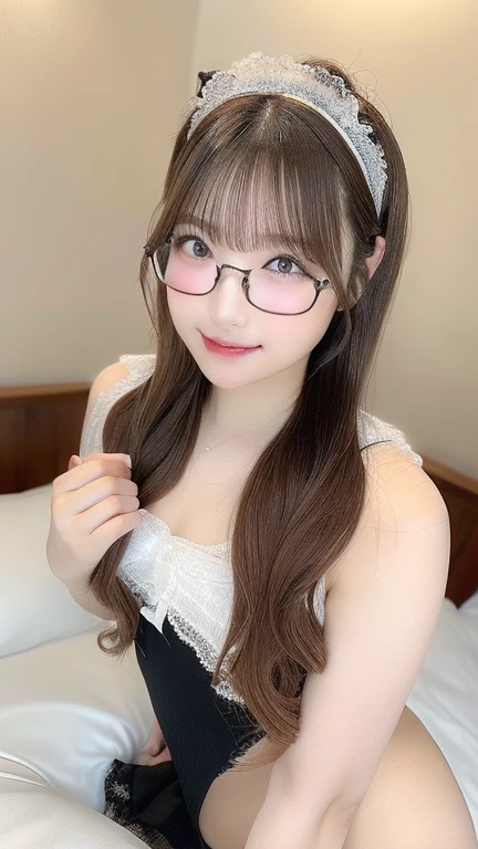 (masterpiece, Highest quality, It captures a very cute moment, Depth of written boundary, Super detailed, Ultra-high resolution, C4D, Octadale, 3D Modeling,Realistic human photos、 8K, 16K, One Girl,Middle school students, 、Small breasts,Black Hair,short hair,Straight Hair,Light brown eyes,White headband,Wearing black glasses,Cute Face), Bloomers, Black tank top, zettai ryouiki, Wet clothes,Classroom Nights,Moonlight, Good elevator, Take off、Real-life skin、Not an anime、Realistic、