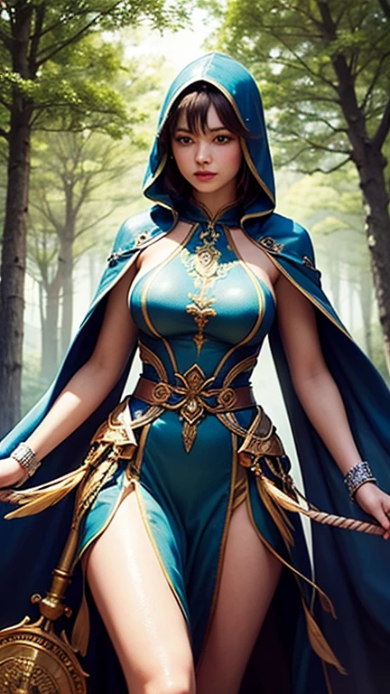 Generate an image of Princess Adanna and Kemi standing side by side on a balcony overlooking the kingdom. The sun is setting in the distance, casting a warm glow over the landscape. They have smiles on their faces as they enjoy the peaceful moment together.The palace should be grand and inviting, with light spilling out from within(best quality,4k,high-res,masterpiece:1.2),physically-based rendering,ultra-detailed,realistic,vivid colors,sharp focus,studio lighting,HDR,bokeh,Kassandra,Cassandra,Alexios,Greece,ancient Greece,fantasy,action-adventure game,mythology,fierce warrior,assassin,creed,lethal,stealthy,confident,beautiful,dangerous,silent steps,leap of faith,hidden blade,hooded cloak,swirling mist,free-running,weaponry,dual-wielded daggers,intense stare,expression,seductive gaze,piercing eyes,mesmerizing,atlantic blue eyes,long eyelashes,luscious,plump lips,ruby red lips,prominent cheekbones,chiseled jawline,sculpted face,olive skin,bruises,battle scars,tattoos,body art,fit physique,toned muscles,exquisite curves,spellbinding,provocative attire,leather armor,exposed skin,sensual,alluring,steamy,erotic,unpredictability,powerful aura,dark background,shadowy setting,mysterious ambiance,soft candlelight,golden hour,moonlit night,starry sky,ominous moon,omnipotent presence,playful,temptress,deadly charm,legendary figure,heroine,empowered,defiant,mythical beauty,unstoppable force,unforgettable,embodying strength and allure.