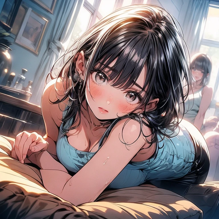 supper:
A young character is lying in his bed, Listening to music on headphones. The room is cozy, with retro 80s decor.
scenario:
A large glass window in the background shows heavy rain outside. Drops run down the window, creating a melancholic and nostalgic environment.
visual style:
80s anime, with distinctive strokes and vibrant colors. Soft lighting inside the room contrasts with the rainy weather.
atmosphere:
Peace and introspection, highlighting the character's emotional connection to the music and the comfort of his personal space.
Important Details:
Subtle facial expressions to convey emotion.
Detailed animation of rain on the window to emphasize the serenity of the scene.
Soft, relaxing music complementing the contemplative atmosphere.