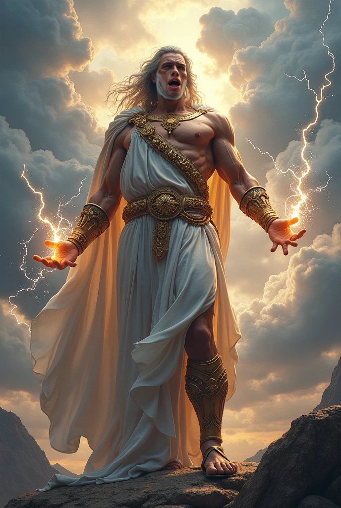 character from ancient Greek mythology, (neon lightning around the head:1.1), monument, chiton, peplos, (close-out of the head:1.2), lightning, sharp focus, fantasy, concept art, dynamic lighting, epic composition, Michelangelo style, Ultrarealism --auto --s2