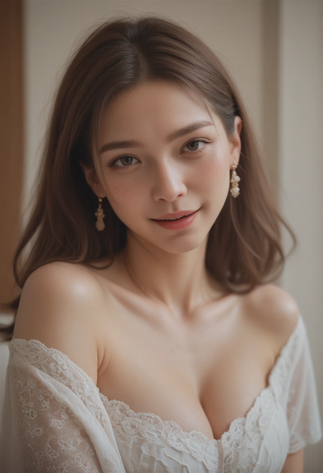 ((Top Quality, 8k, Masterpiece: 1.3)), Beauty, 1 Girl, Big: 1.3, Slender Abs: 1.1, Dark Brown Hair, (Lying in Bed, Open Legs: 1.2), Ultra Detailed Face, Highly Detailed Lips, Detailed Eyes, Double Eyelids, Bra Red