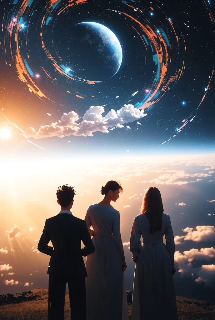 Spectacular Outer Space,spaceship,Planet Exploration ,artificial intelligence, Technology ,Galactic Exploration, An Unknown World ,Secret Encounters,Dreamy Adventures,A hopeful future ,4K,8K,high definition,Masterpiece,extreme details,realistic nestled on a forest path,PHOTOGRAPHIC REALISM WITH SENSUAL FRAGURE,HDR,UHD,Studio Lighting,Ultra Fine Paintings,clear focus,Physically Based Rendering,extreme detailed expression,professional,vivid colors,Bokeh