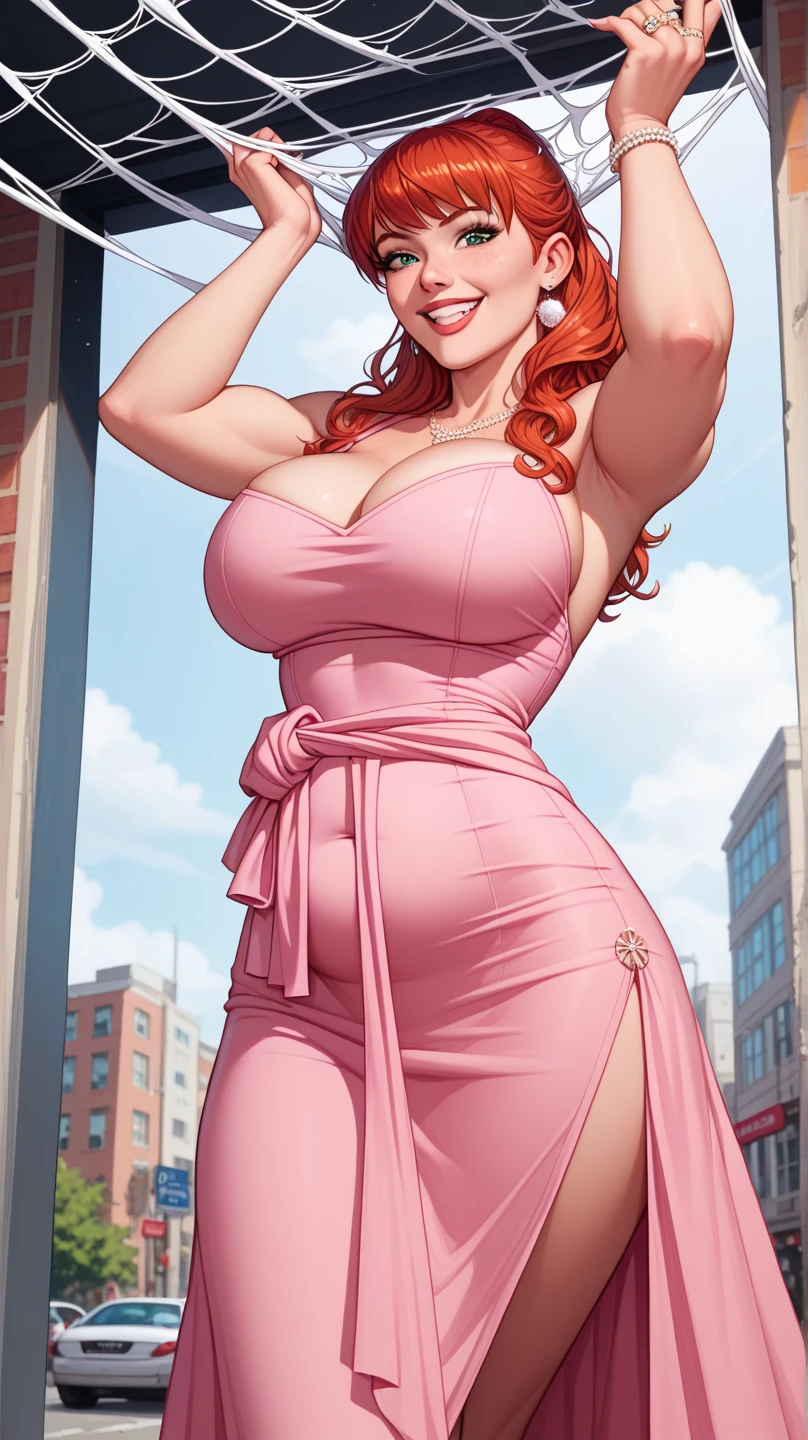 (best quality, ultra-detailed, realistic:1.37),portrait,voluptuous woman,flower,tight dress, Random dress color, passionate look,large buttocks,vibrant colors,soft lighting, standing, full body view, extreme tall, long legs, very tall, tall,