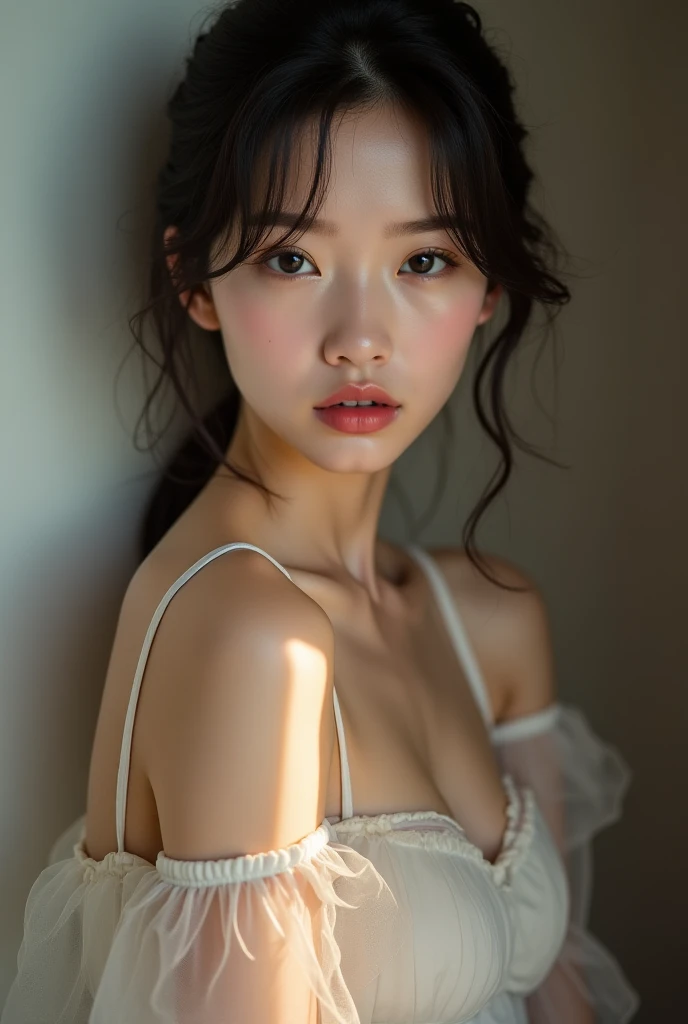 50 year old mature woman、Japanese、Classy sex appeal、Beautiful woman、sexy、透明Whitening skin、Perfect lighting、Beautiful breasts High quality、Wear light makeup、Beautiful ass high quality、Glowing Beautiful Skin、Transparent beauty、Goddess of Eros、Realistic、Looking into the camera、Whitening skin、masterpiece、Watery eyes、Nasolabial folds、Bright spot、Glamour、Saggy breasts、Gravure quality、View from below、Shapely big ass、Worried look、Big Butt
