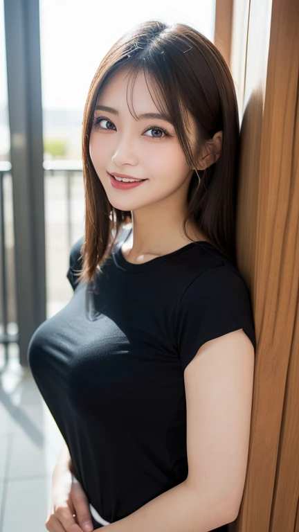 Best quality at best，tmasterpiece，Ultra-high resolution，（Reality:1.4），Detailed details,1girll,Combat posture,cleavage，a beauty girl，mechs，A mechanical，ellegance，Clear focus，gentlesoftlighting，vivd colour，tmasterpiece，cute ass, sexy pose, smile, behind, colorful armor