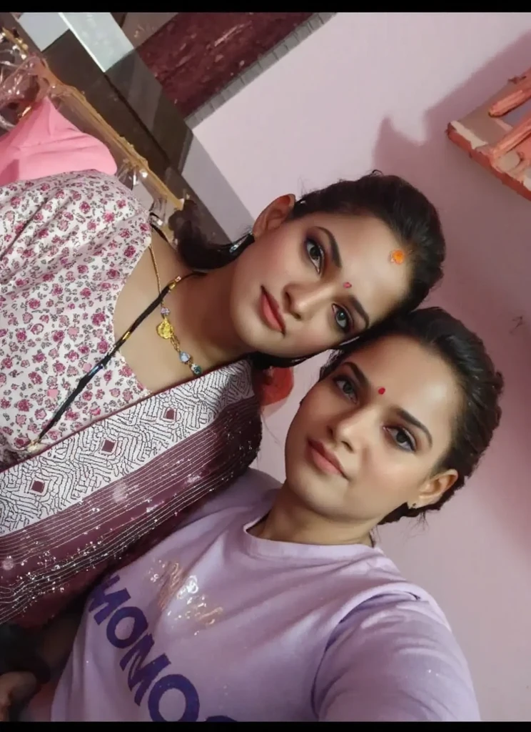 A girl who looks like Virat kohli