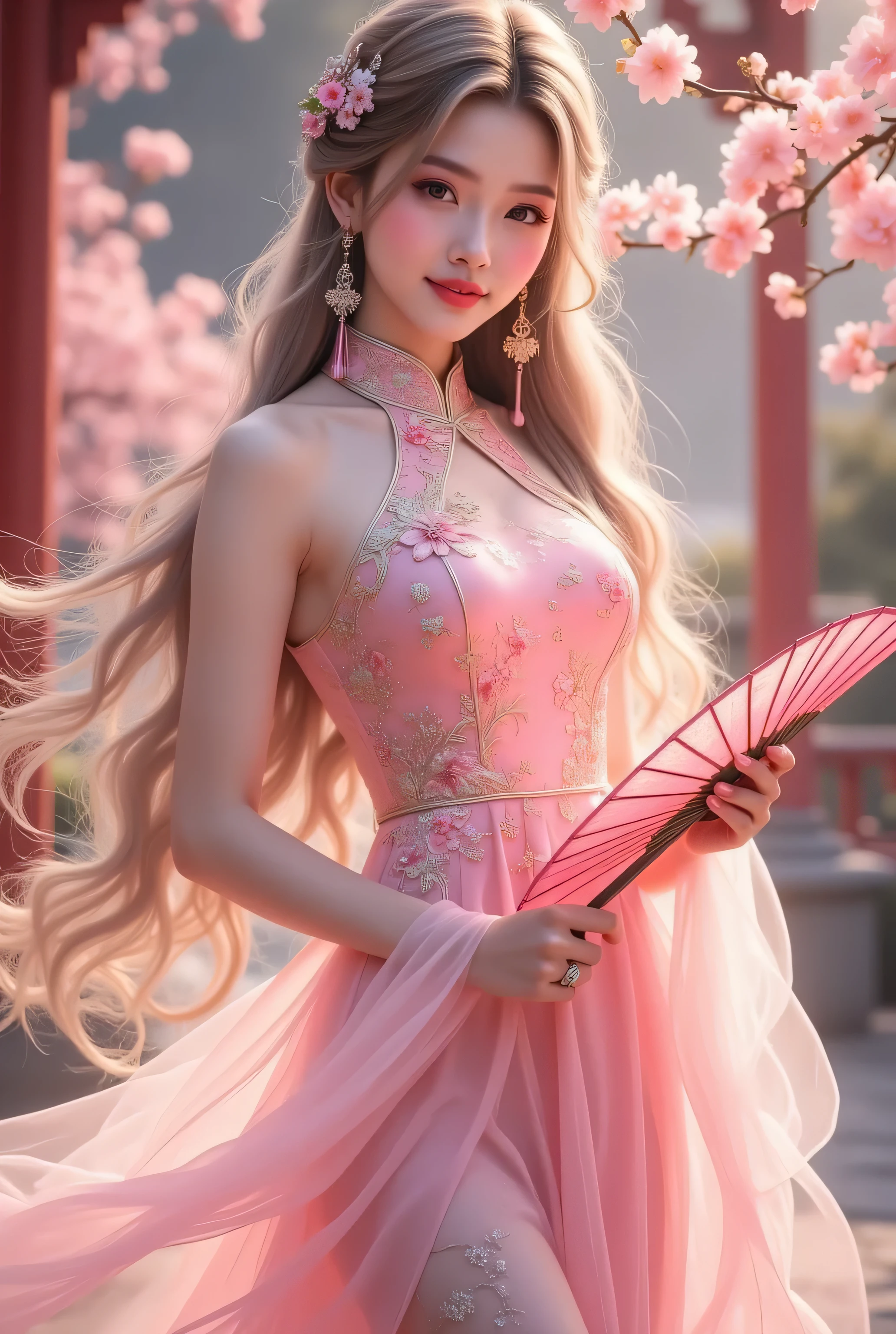 Holding a large see-through stole with pale pink floral pattern with both hands、Swaying in the wind。dark color、shackle、Halter Neck Bodysuit、Rubber Suit Corset、garterbelts、Upper eye、light-colored skin and loose navel skin,,,,,,,,,,,,,,,,,,,,,,,,,,,,,。Skirt flutters in the wind and spreads。Dynamic Posing。Dancing Poses。
Loose clothing shows shoulders。Very beautiful girl at 19 years old。
Hair swaying in the wind。 masutepiece、Best Photoreal、portlate、Sheer clothing、wetted skin、Wet hair、Sexy look、Functional、Bewitching、Clothes with an open back、Oblique composition、Waterfall in the forest、Big hair ornament、Medium chest、Navel Ejection、Shiny knee-high socks、Bold open chest clothes、、hair adornments、