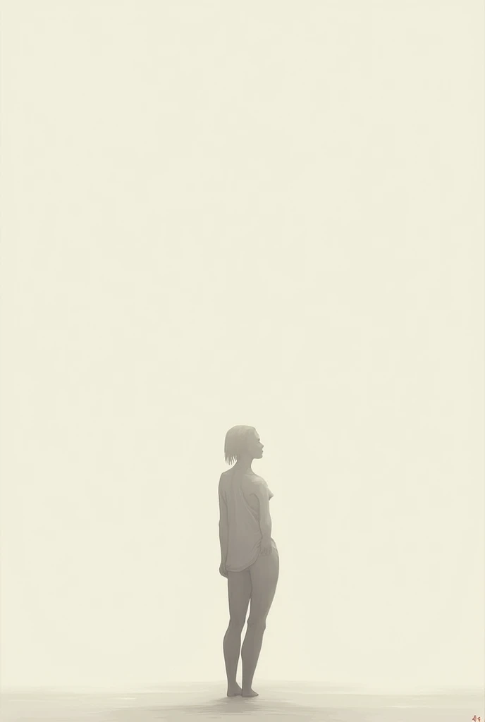A sketch that includes the following 5 feelings: love, tranquillity, boredom, calm and despair